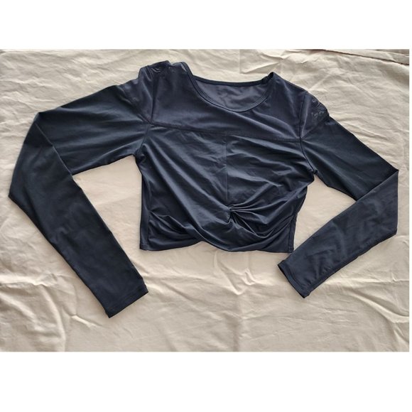 BuffBunny Mesh Long Sleeve Crop - Picture 1 of 5